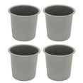 thumbnail image 1 of TFixol 4-Pack Lightweight Titanium Beer Mugs, 220ml Capacity, Frosted Surface for Creamy Bubbles, Stackable Design, Ideal for Outdoor Travel and Space-Saving Storage., 1 of 6