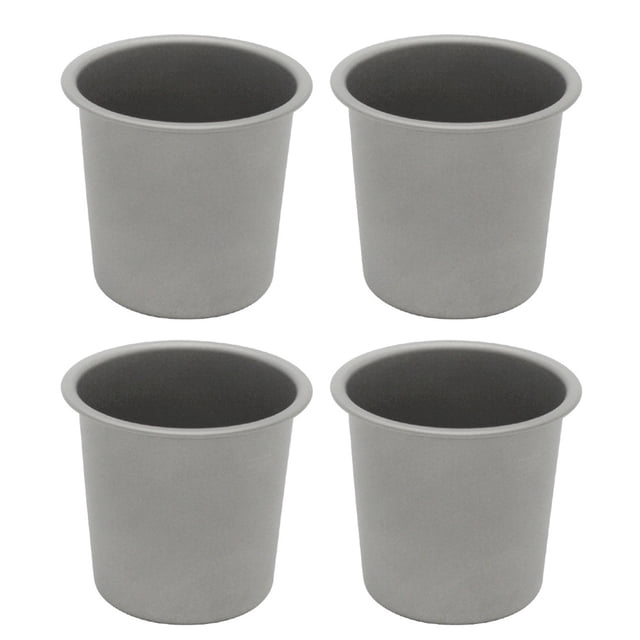 TFixol 4-Pack Lightweight Titanium Beer Mugs, 220ml Capacity, Frosted Surface for Creamy Bubbles, Stackable Design, Ideal for Outdoor Travel and Space-Saving Storage.