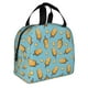 thumbnail image 2 of Easygdp Lemon Ice Cream Bolsa Térmica Premium - Tela Oxford Impermeable, Gran Capacidad, Bolsillo Frontal, Unisex para Trabajo, Escuela, Actividades al Aire Libre y Picnics, 2 of 8