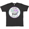 thumbnail image 3 of Inktastic Suicide Prevention- I Wear Teal and Purple for My Dad T-Shirt, 3 of 5
