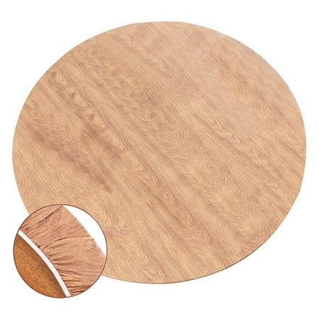 

Table Cloth PVC Oil-proof Round Elastic Table Protector