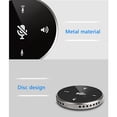 thumbnail image 2 of Microphone de Conférence Informatique Omnidirectionnel à 360° avec Haut-Parleur Intégré et Câble USB Type-C pour Réunion Informatique, Diffusion en Direct, Jeu, Appel Vidéo, Noir, 2 of 7