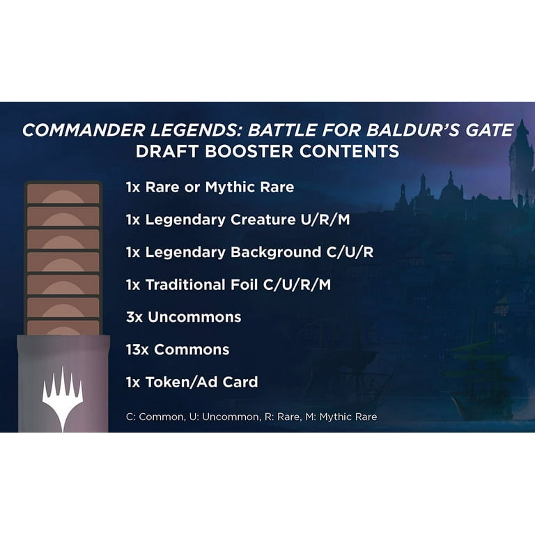 commander legends battle for baldur's gate draft booster box Amazon.com: Magic: The Gathering Commander Legends: Battle for Baldur's Gate  Set Booster Box
