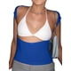 thumbnail image 2 of Sunloudy, blusas cortas para mujer, suéter de moda de Color sólido de manga corta para mujer, camiseta reversible en la parte delantera y trasera, rojo/azul Sunloudy  moda, 2 of 8
