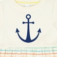 thumbnail image 4 of Inktastic Anchor Nautical Girls Baby Dress, 4 of 5