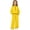 A03-Yellow, variant on LRen Toddler Outfits for Girls 2 Pieces Half Zip Pullover Sweatshirt Pants Solid Color Long Sleeve Outfit Soft Casual Fall Girls Back To School Clothing Set
