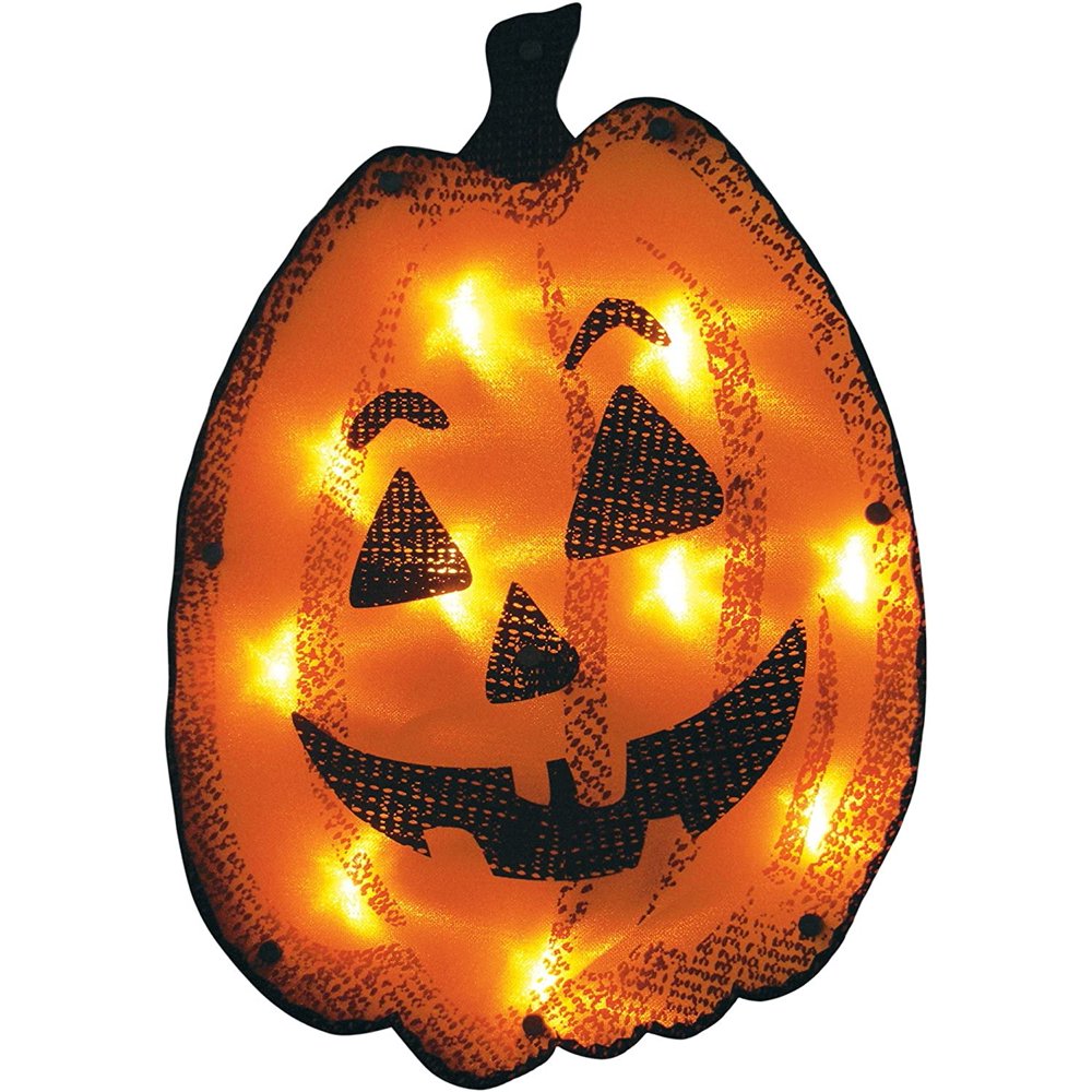 Impact Innovations Halloween Shimmer Lighted Window Decoration, Jacky