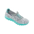 thumbnail image 2 of ZEE ALEXIS Women's Danielle Woven Sneakers, Stone Multi/Turquoise, Size: 10, 2 of 6