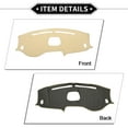 thumbnail image 5 of Dash Cover Compatible for Hyundai Tucson 2019-2021 with HUD, Non-Slip Polyester Silicone Beige Center Console Dashboard Cover Mat Pad Carpet, 5 of 6