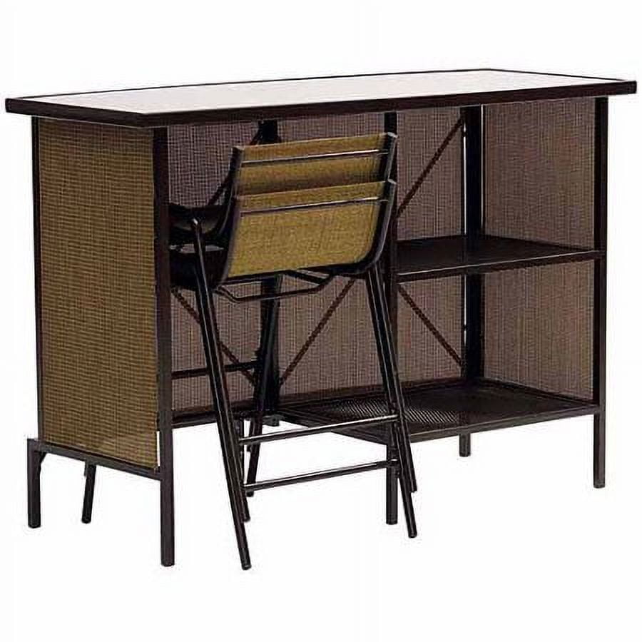 Mainstays Palmerton Landing Bar Height Patio Dining Set