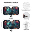 thumbnail image 2 of Disketp Windshield Sun Shade, Car Sun Shade for Front Window Colorful Flower Tiger Sunshades Sun Visor Protector Blocks UV Rays Foldable, 2 of 5