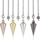 thumbnail image 1 of 4 Pcs Copper Metal Pendulum Pendulum Pendulum Pendulum Meditation Set, 1 of 5