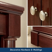 Sauder Palladia 3-Shelf Bookcase, Select Cherry Finish