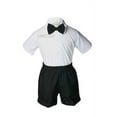 thumbnail image 5 of Baby Boy & Toddler Formal Vest Shorts Black Suit Extra Vest Bow Tie 7pc Set S-4T, 5 of 6