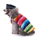 thumbnail image 2 of Disfraz de perro cachorro con capa arcoíris mexicana y sombrero negro L, 2 of 9