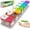 Rainbow, variant on Huge Extra Large Pill Organizer — XL Daily Pill Box — 7 Day Am Pm Pill Case Jumbo Pill Container — Supplement Organizer — Twice A Day Big Pill Organizer