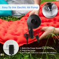 thumbnail image 4 of Electric Air Pump Air Mattress Portable Pump for Inflatables Couch, Pool Floats, Blow up Pool Raft Bed Boat Toy, Quick-Fill AC Inflator Deflator with Nozzles, 4 of 6