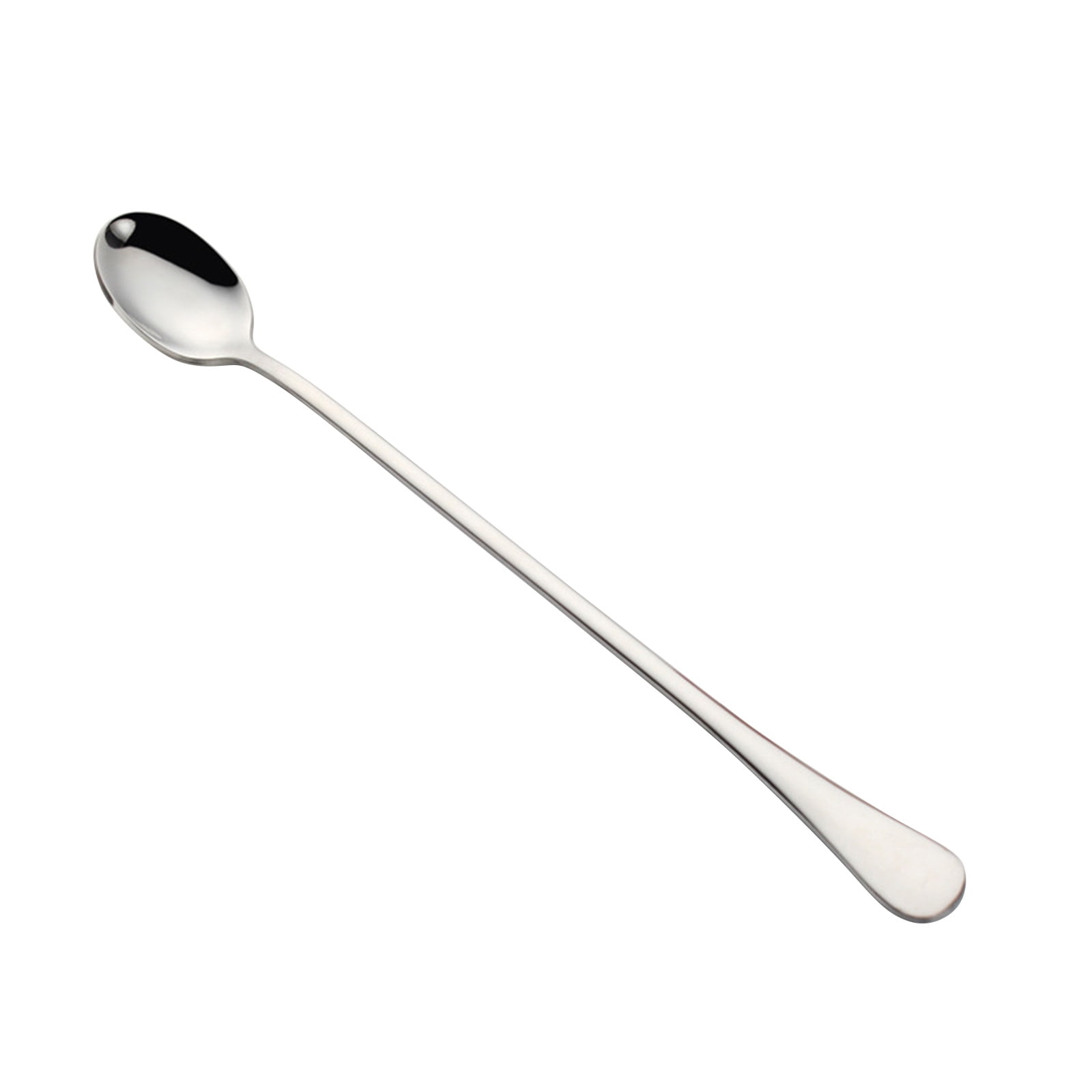 Tomfoto 9inch Iced Tea Spoon Stainless Steel Long Handle Spoon