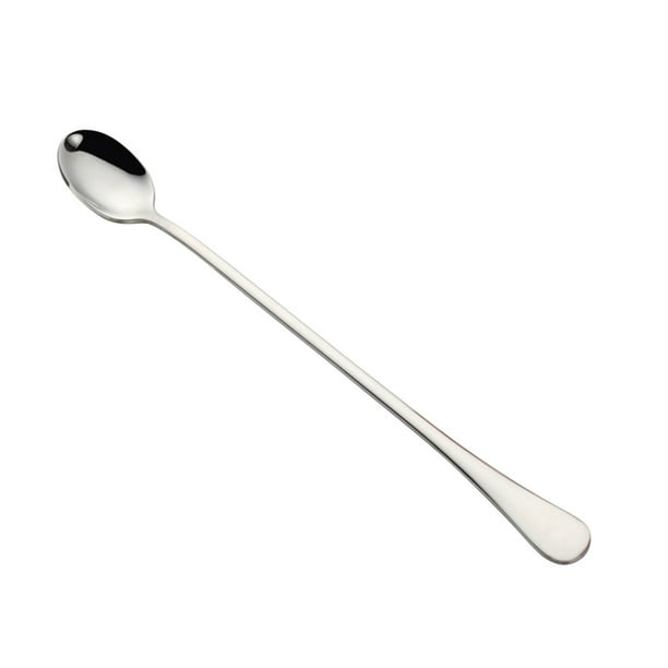 Meterk 9inch Iced Tea Spoon Stainless Steel Long Handle Spoon