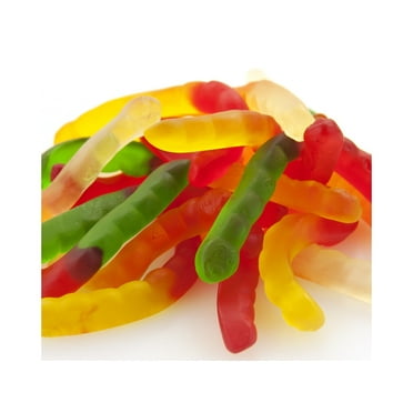 Gummi Worms Fruit Flavor bulk gummy candy 2 pounds