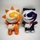 thumbnail image 1 of 2 piezas 20 cm Fnaf peluche cinco noches juguete de peluche animal juego muñeca suave peluche dibujos animados Freddy juguetes de peluche para bebé regalo de cumpleaños 2 piezas-25 cm sol luna, 1 of 5
