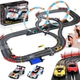 thumbnail image 1 of Set de pista de carreras de coches tragaperras Letapapa con 4 coches de 6 a 12 años, 1 of 7