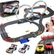 thumbnail image 1 of Set de pista de carreras de coches tragaperras Letapapa con 4 coches de 6 a 12 años, 1 of 7