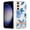 Blue Peony, variant on Allytechgroup Galaxy S24 Plus Case, 2024 Trendy Floral Series TPU Slim Back Cover Shell Shockproof Anti-Scratch Phone Case for Samsung Galaxy S24 Plus, Lilac