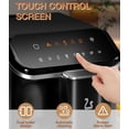 thumbnail image 5 of Goldensoil Fully Automatic Espresso Machine 1350 W, 20 Bar, 1.5 L Water Tank & 750ml Milk Box, Black & Silver, 5 of 12