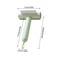 thumbnail image 2 of White 3 in 1 Double Sided Pet Dematting Comb, Deshedding Detangling Flea Removal Grooming Tool, Stainless Steel Teeth Gentle on Long Short Hair, Ergonomic Handle, for Cats Dogs Daily Grooming Care, 2 of 5