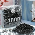 thumbnail image 7 of Kanprincess 1000pcs Black Mini Elastic Rubber Bands,Soft Small Hair Ties Bands for Kids Toddlers Girls,Elastic Hair Ties for Hair Styling Braids Hair Accessories,No Damage Baby Hair Ties(Black), 7 of 7