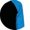 Black/Turquoise, variant on Hat and Beyond Kids Premium Colorblock Casual ¾ Raglan Sleeve Baseball T-Shirts