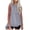 Gray, variant on Aueoeo Summer Tank Tops for Women Crew Neck Womens Fashion Sleeveless Top Loose Fit Casual Shirts Blouse