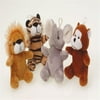 US Toy Company SB542 Furry Wild Animals - Pack of 12