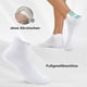 thumbnail image 3 of 10 Pairs Men's Women's Low Socks Cotton Short Socks Sports Breathable Non-Slip Socks, 3 of 5