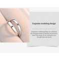 thumbnail image 5 of Openpig Sun and Moon Promise Rings for Her Couples Wedding Band Jewelry Engagement Matching Open Rings for Women, 5 of 9
