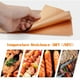 thumbnail image 5 of Generic 5 piezas de tapetes antiadherentes dorados para BBQ, resistentes al calor y fáciles de limpiar, ideales para parrillas, hornos y estufas., 5 of 6