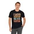 thumbnail image 3 of Coffee Lover, Bella & Canvas, Unisex Cotton Short Sleeve T-Shirt, XS to 5XL, 3 of 6