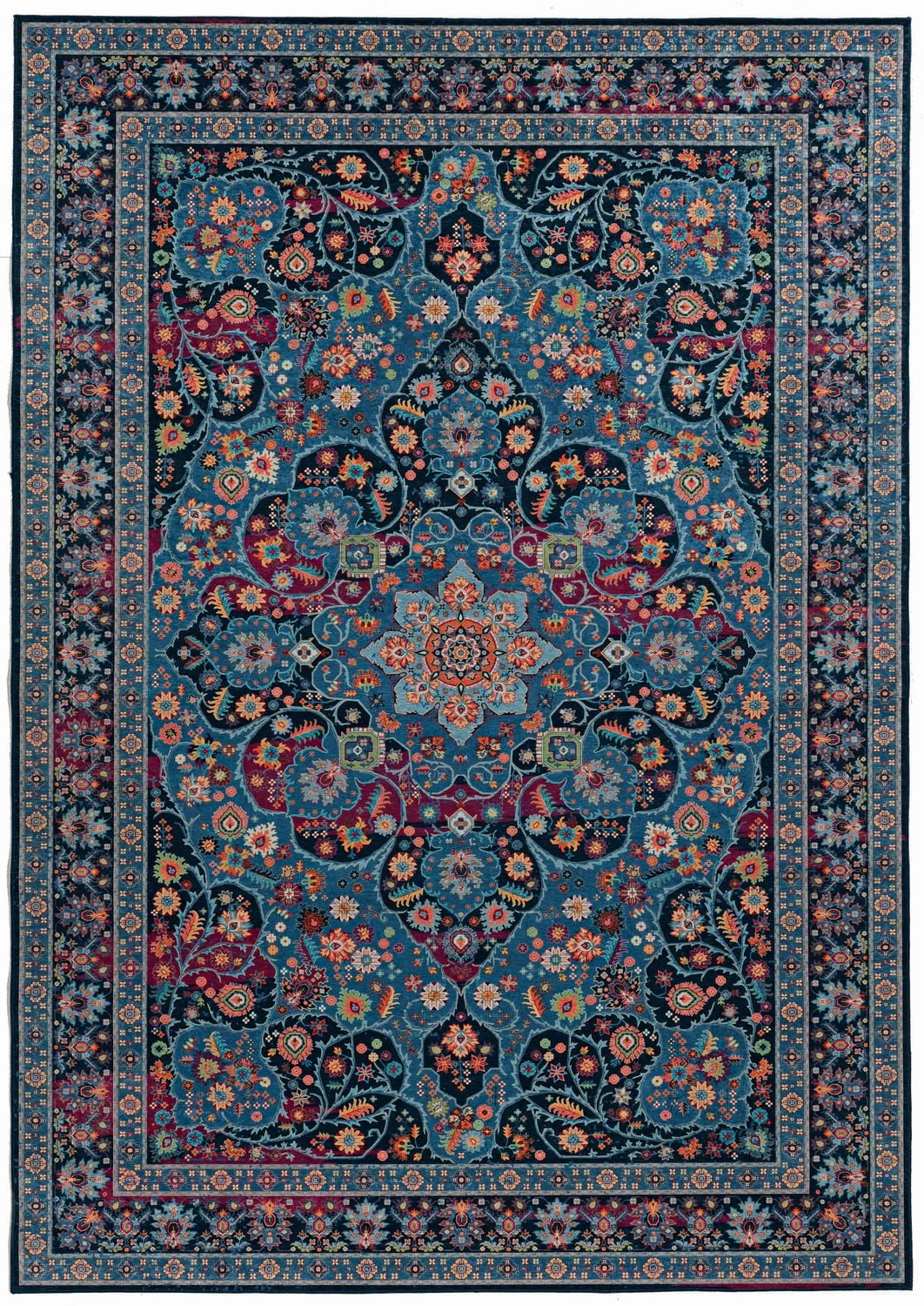 Tapis Emerald Canton ivoire & chardon de 5 pi x 7 pi