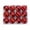 Red, variant on Christmas Ornaments Christmas Decoration Santa Claus Decoration Colorful Ball Tree Pendant 12 Sets Of Christmas Decoration Balls