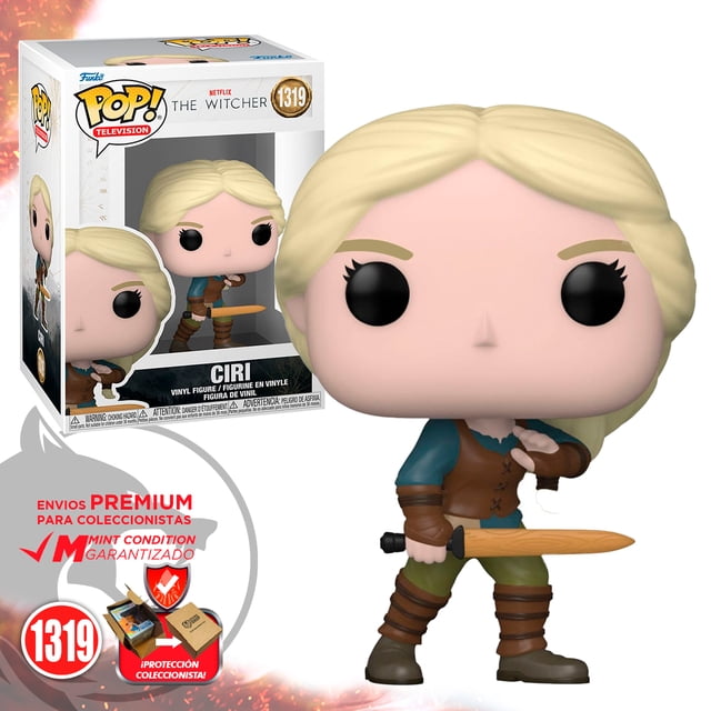 Funko Pop Ciri Con Espada #1319 The Witcher Serie Netflix Original Funko Ciri With Sword Leoncilla De Cintra