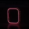 thumbnail image 2 of Cubierta de protección de reloj con marco de caja luminosa para iWatch 3 2 1 38 mm (rosa) Ehuebsd Para estrenar, 2 of 8