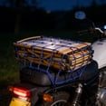 thumbnail image 4 of Lunxisen 1 Pcs Motorcycle Helmet Cover Reflective Safety Bag Elastic Net Riding Gear Accessories Storage Travel(15.75*15.75in), 4 of 9
