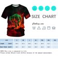 thumbnail image 4 of WHNBCW Novelty Men's Tiger T-shirt Funny Animal Graphic Tee Shirt, 4 of 7