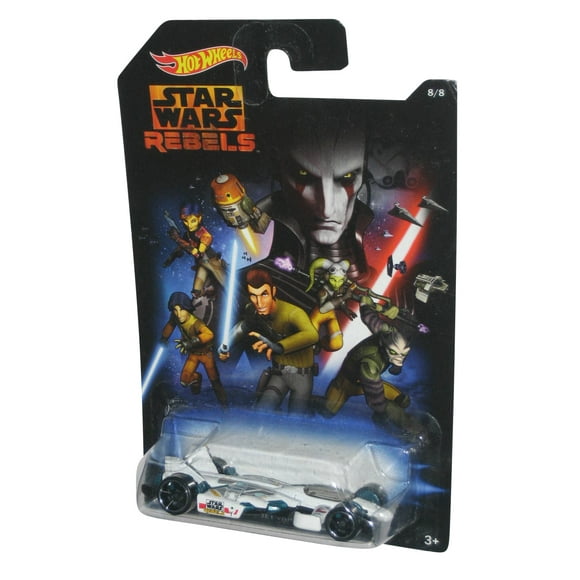 Star Wars Hot Wheels (2014) Rebels Jet Threat 3.0 Toy Car 8/8