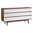 thumbnail image 3 of La Double Dresser Walnut & White, 3 of 9