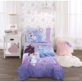 thumbnail image 1 of Juego de Cama para Niños Pequeños Disney Frozen 2 4 Piezas Lavanda, 1 of 8