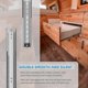thumbnail image 2 of Er Slide Rail All Lengthened Ball Ing Side Mounting Slide Rail Slide Cabinet Rv Kit (1 P), 2 of 2
