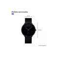thumbnail image 3 of "Reloj Crrju Hombre Diseño Ejecutivo Premium Color De La Correa Negra Con Azul ", 3 of 4