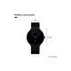 thumbnail image 3 of "Reloj Crrju Hombre Diseño Ejecutivo Premium Color De La Correa Negra Con Azul ", 3 of 4
